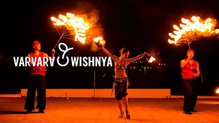 Шоу огня "Fire Play". "Южные ночи". Самара. Студия Грандиозных Праздников Варвары Вишни.