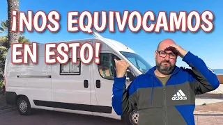 ❌ 9+1 ERRORES de NUESTRA CAMPERIZACIÓN