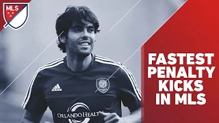 Fastest penalty kicks in MLS history