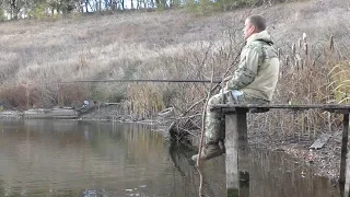 Ловля карася на поплавок в октябре. Рыбалка на поплавок в октябре.