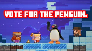 Minecraft Live 2023. VOTE FOR THE PENGUIN.
