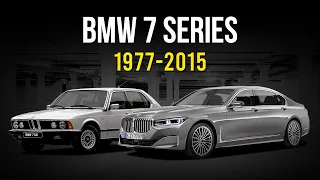 Evolution of BMW's 7 Series (1977-2015)