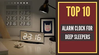 [Top10 2022] Best Alarm Clock For Deep Sleepers