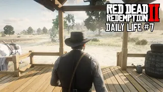 Red Dead Redemption 2 PC Free Roam | Daily Life of John Marston #7 - Ranching, Bounty Hunting