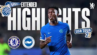 Chelsea 4-3 Brighton | Extended Highlights | Chelsea USA Tour 2023