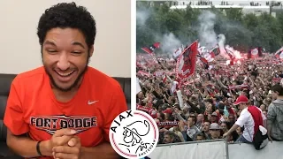 WHY AJAX FANS ARE THE BEST IN THE WOLRD! ● AJACIEDEN HULDIGING 2019 | REACTION