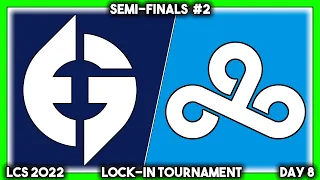 THE TRIGRAM (LCS 2022 CoStreams | Lock-In Tournament | Day 8: Semi-Finals #2 | EG vs C9)