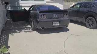 Straight Piped 06 Mustang GT Revs