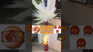 GFO FIRE BALL DEMO #sdms #fireball #gascylinder #cylinderblast #shorts #viral