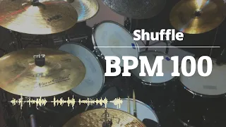 100 BPM 드럼비트 (Shuffle Beat 100 BPM)