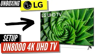 LG UN8000 4K UHD TV Unboxing & Setup