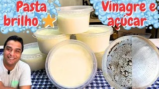 MAKE AND SELL VINEGAR AND SUGAR GLOW PASTE