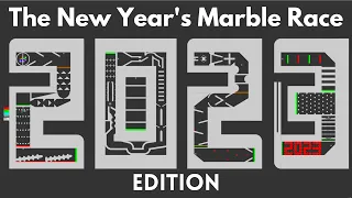 The 2023 New Year's Marble Race