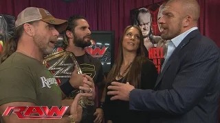 Shawn Michaels reveals Dean Ambrose and Roman Reigns' partner against The Wyatt Family: Raw, October