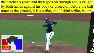 Ramos Bobbles Foul Tip to End Game - Rules Review