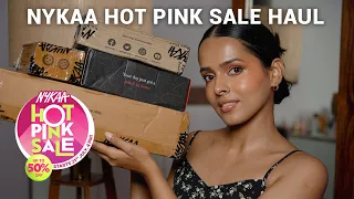 Nykaa Hot Pink Sale Haul- everything I purchased 🛍️