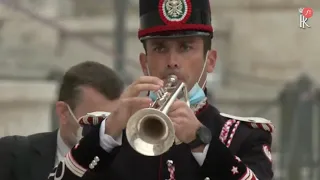 4 novembre, Mattarella depone una corona d'alloro ai piedi dell'Altare della Patria