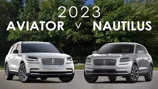 2023 Lincoln Aviator vs Nautilus