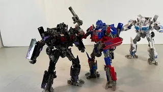 Transformers OPTIMUS PRIME vs NEMESIS PRIME Stop Motion