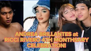 RICCI RIVERO at ANDREA BRILLATES 4TH MONTHSARY CELEBRATION!#andreabrillantes #riccirivero