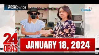 24 Oras Express: January 18, 2024 [HD]