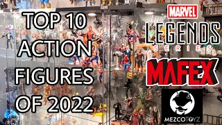 My Top 10 Action Figures of 2022 Mafex, Marvel Legends, Mezco etc. (6 Inch/1:12 scale)