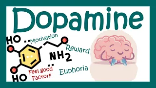 Dopamine |  Dopaminergic pathways in brain | Dopamine deficiency | Parkinson's disease