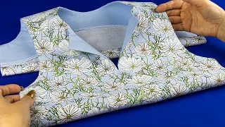 💥✅ Amazing sewing tips and tricks to save fabric and time. Quick sewing technique