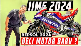 GOKIL ‼️ HONDA RC213V VERSI REPSOL 2024 MUNCUL DI IIMS 2024 😱| APA SAJA MOTOR MOBIL BARU ??