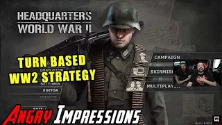 Headquarters WW2 is Solid but Buggy Turn Based Strategy!