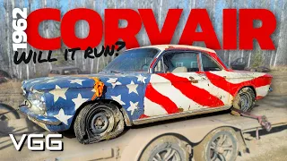 Will this ABANDONED Corvair Monza 900 RUN AND DRIVE after years?