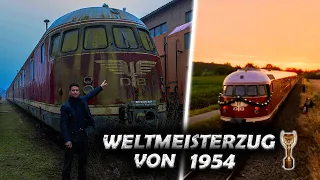 Weltmeisterzug entdeckt😮 aus dem Film, Das Wunder von Bern 1954.