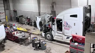 Truck goes to the shop!