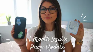 1 Month Insulin Pump Update |SoSoraia ♡