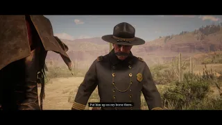 Red Dead Online - If The Hat Fits: Deliver The Outlaw To Blackwater Police Chief & Cutscene (2018)