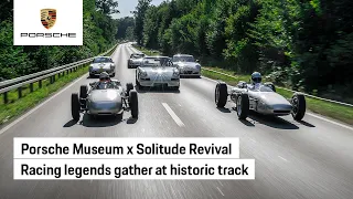 Where legends meet: Porsche Museum cars take over at the Solitude Revival