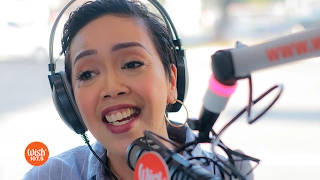 Kakai Bautista sings "Isang Tanong, Isang Sagot" (Donna Cruz) LIVE on Wish 107.5 Bus