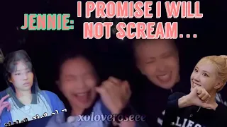 Jennie being brave once again 😂 #chaennie