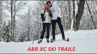 ABR XC ski trails, the ultimate UP of Michigan winter Destination for XC Skiers!