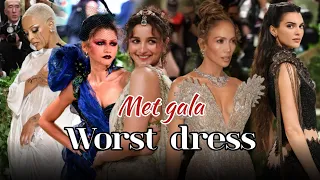 Top 10 Worst Met Gala 2024 Looks
