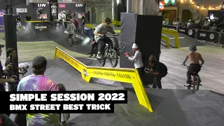 Simple Session 2022 – BMX Street Best Trick Contest