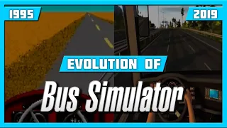 EVOLUTION OF BUS SIMULATOR GAMES (1995-2019)