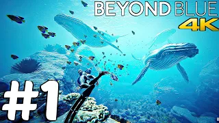 BEYOND BLUE - Gameplay Walkthrough Part 1 - The Ocean Underwater (4K 60FPS ULTRA)