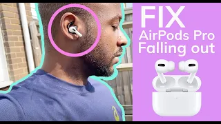 How to stop AirPods Pro falling out of your ears | Watch before buying AirPods Pro | Cheap SOLUTION