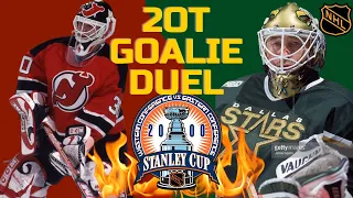 Brodeur vs Belfour  - Game 6 2000 Stanley Cup Finals - 2OT