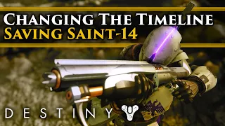 Destiny 2 Lore - Saving Saint-14 from the Corridors of Time! Season of Dawn Lore!