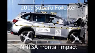 2019-2023 Subaru Forester NHTSA Full-Overlap Frontal Crash Test