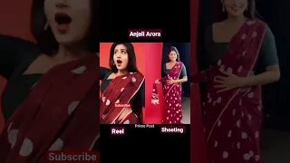 unseen cute BTS | Anjali arora | sajna hai mujhe #shorts #AnjaliArora #tiktok