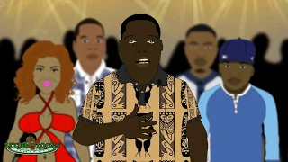 2Pac vs Notorious BIG - Rap Battle (LT Animated Cartoon)