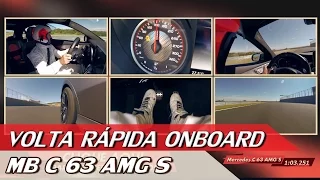 C 63 AMG S - VR ONBOARD #70 | RUBENS BARRICHELLO